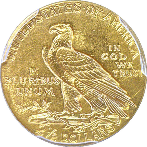 1915 $2 1/2 Indian  -  PCGS MS-62 - Image 3