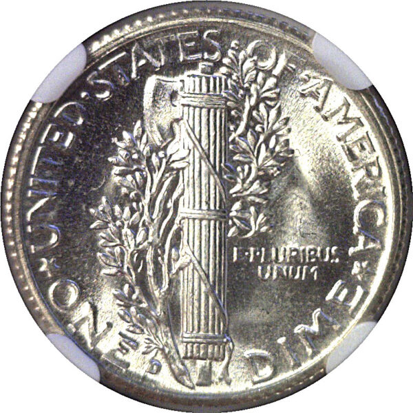 1935-D Mercury Dime  -  NGC MS-67 FB - Image 3