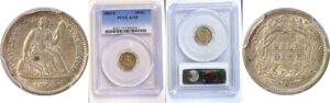 1863-S Seated Liberty Half Dime    PCGS AU-55