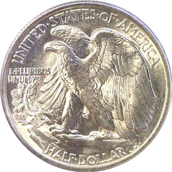 1935 Walking Liberty Half Dollar  -  PCGS MS-66  CAC - Image 3
