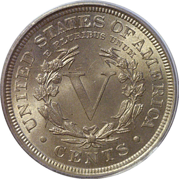1909 Liberty Nickel  -  PCGS MS-64  CAC - Image 3