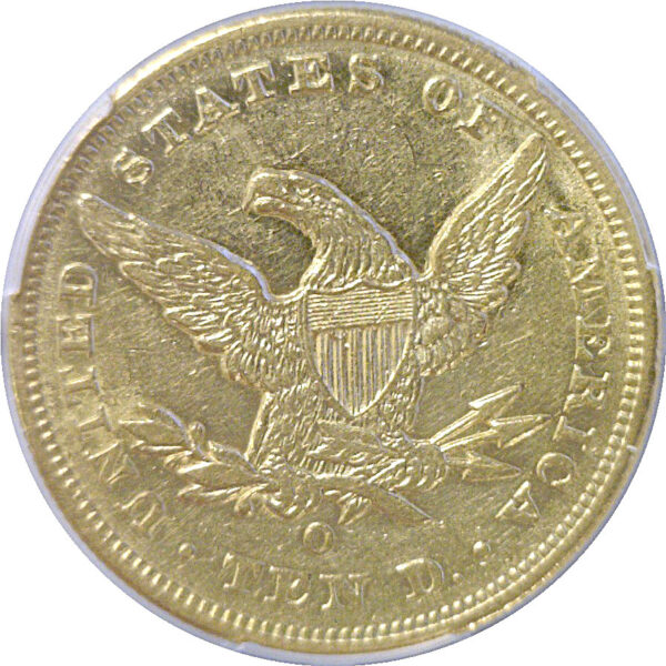 1852-O $10 Liberty   -   PCGS AU-53 - Image 3