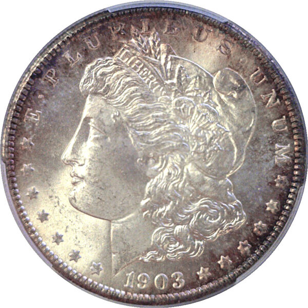 1903-S Morgan Dollar  -  PCGS MS-66+  CAC - Image 2