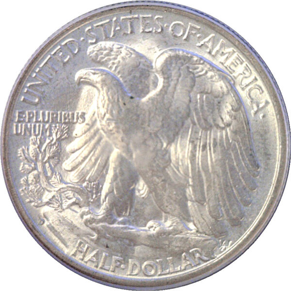 1935-D Walking Liberty Half Dollar  -  PCGS MS-64 - Image 3