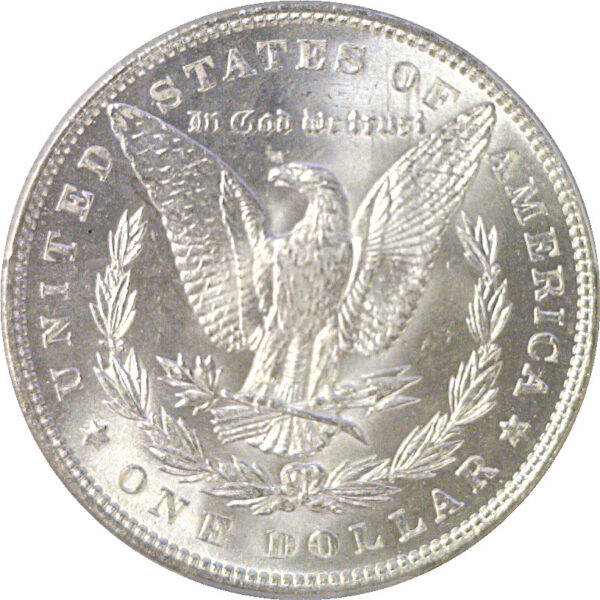 1887/6 Morgan  Dollar  -  PCGS MS-65 - Image 3