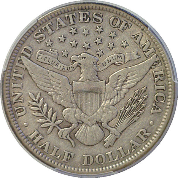 1913 Barber Half Dollar. -  PCGS VF-25 - Image 3