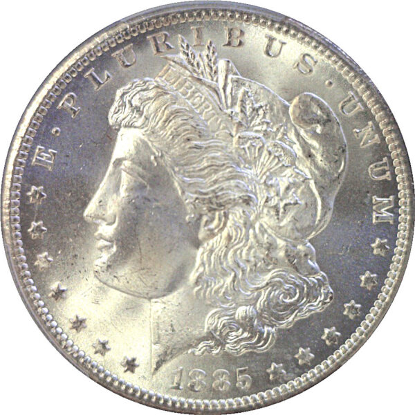 1885-CC Morgan Dollar   -   PCGS MS-67 - Image 2