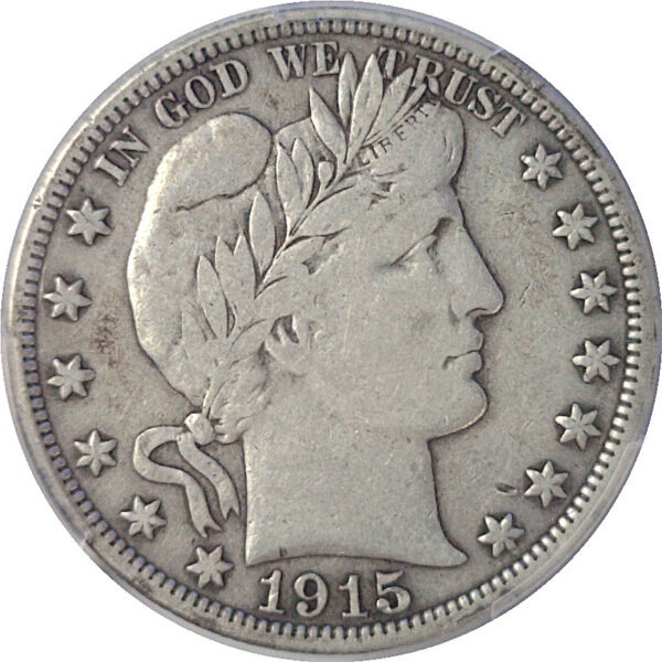 1915 Barber Half Dollar. -  PCGS VF-20 - Image 2