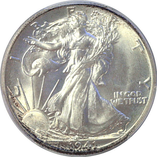 1941-D Walking Liberty Half Dollar. -  PCGS MS-67+ - Image 2