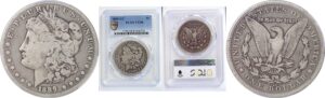 1889-CC Morgan Dollar    PCGS VG-8
