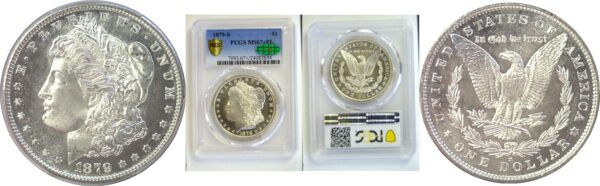 1879-S Morgan Dollar  -  PCGS MS-67+ PL  CAC
