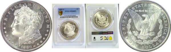 1880-S Morgan Dollar  -  PCGS MS-68 PL