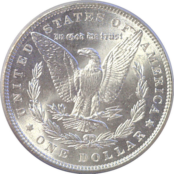 1886 Morgan Dollar. -  PCGS MS-65.  CAC - Image 3