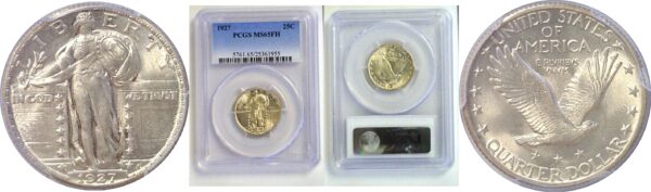 1927 Standing Liberty Quarter  -  PCGS MS-65 FH
