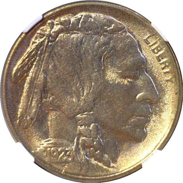 1923-S Buffalo Nickel  -  NGC MS-64 - Image 2