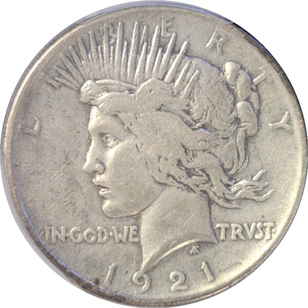 1921 Peace Dollar. -  PCGS VF-35 - Image 2
