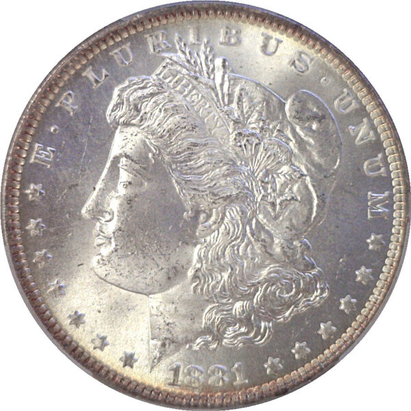 1881 Morgan  Dollar  -  PCGS MS-65 - Image 2