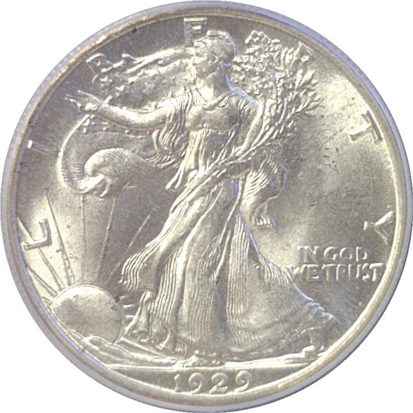 1929-D Walking Liberty Half Dollar  -  PCGS MS-65 - Image 2