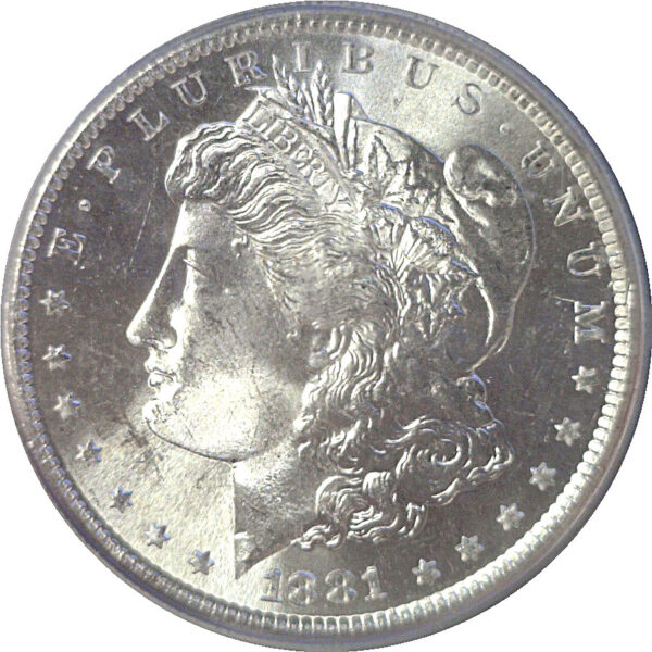 1881-S Morgan Dollar. -  PCGS MS-65. CAC - Image 2