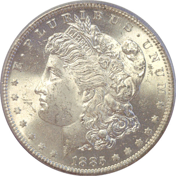 1885-S Morgan Dollar  -  PCGS MS-64 - Image 2
