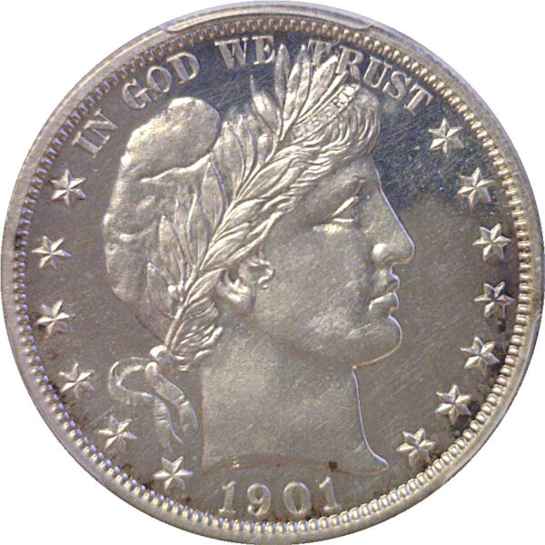 1901 Barber Half Dollar. -  PCGS PR-63 CAM - Image 2