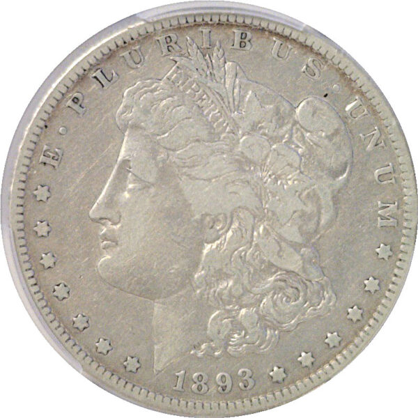 1893-S Morgan Dollar.  -   PCGS F-15 - Image 2