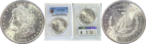 1878-S Morgan Dollar  -  PCGS MS-67