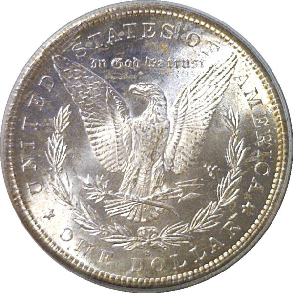 1886-S Morgan Dollar  -  PCGS MS-64 - Image 3