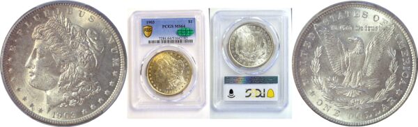 1903 Morgan Dollar. -  PCGS MS-64. CAC