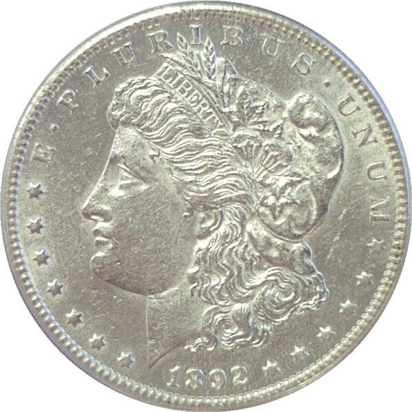 1892-CC Morgan Dollar.  -   PCGS AU-55 - Image 2