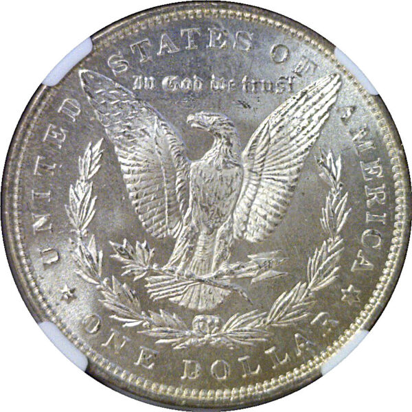 1892 Morgan Dollar  -  NGC MS-63 - Image 3