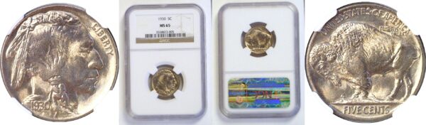 1930 Buffalo Nickel  -  NGC MS-65