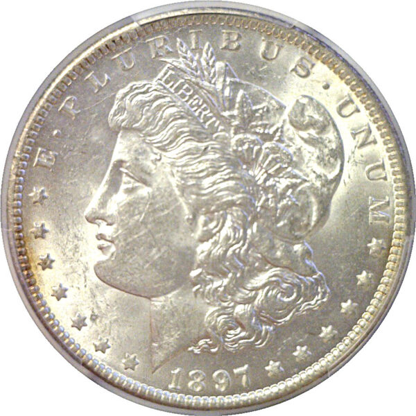 1897-O Morgan Dollar  -  PCGS AU-58 - Image 2