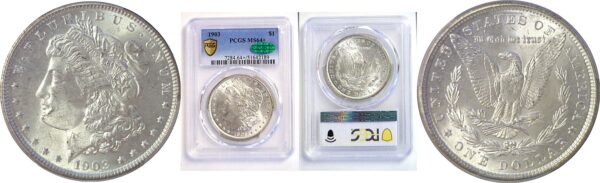 1903 Morgan Dollar  -  PCGS MS-64+  CAC