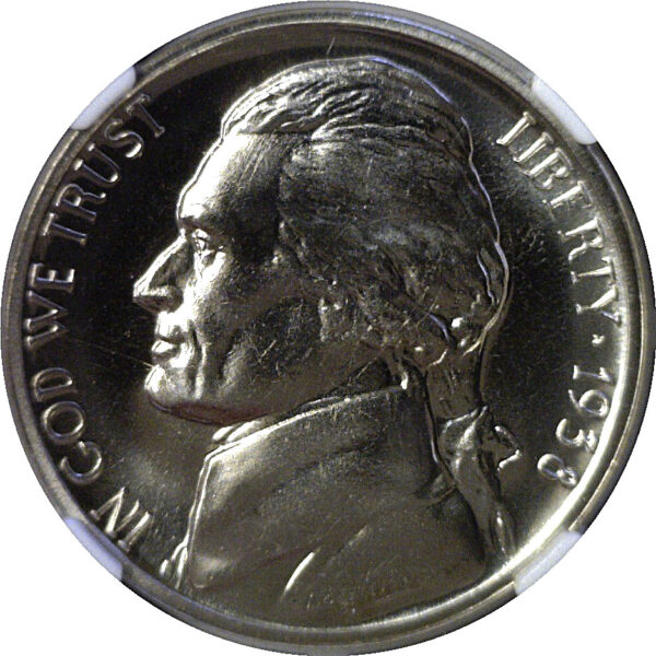 1938 Jefferson Nickel  -  NGC PF-67+ - Image 2