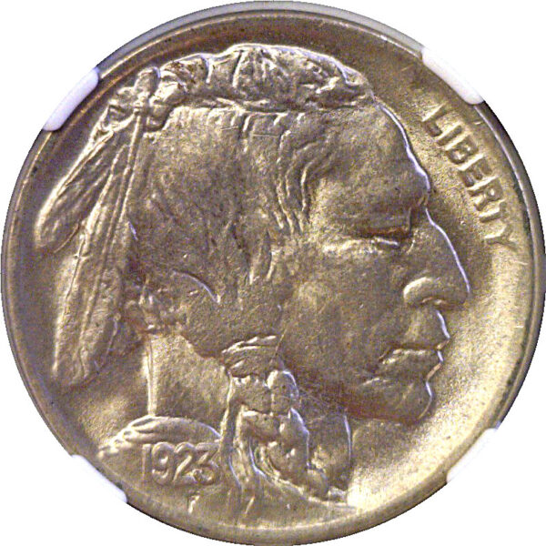 1923 Buffalo Nickel  -  NGC MS-64 - Image 2