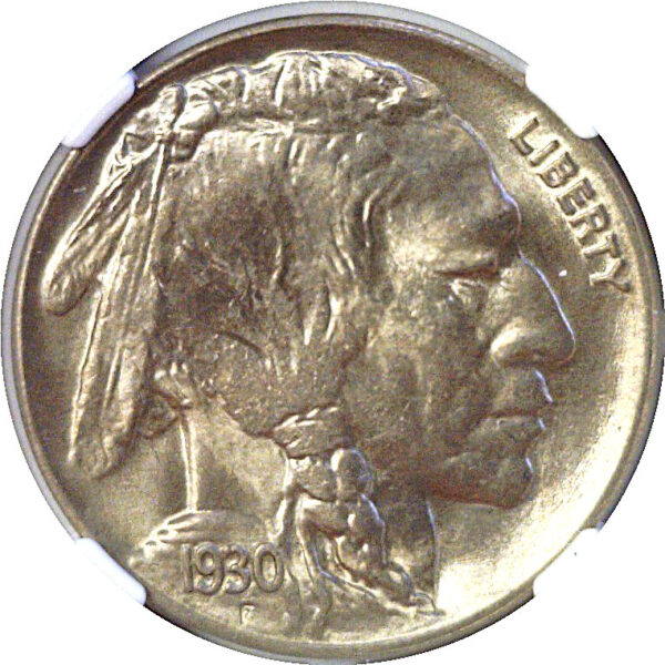 1930-S Buffalo Nickel  -  NGC MS-65 - Image 2