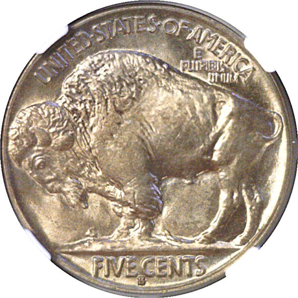 1930-S Buffalo Nickel  -  NGC MS-65 - Image 3