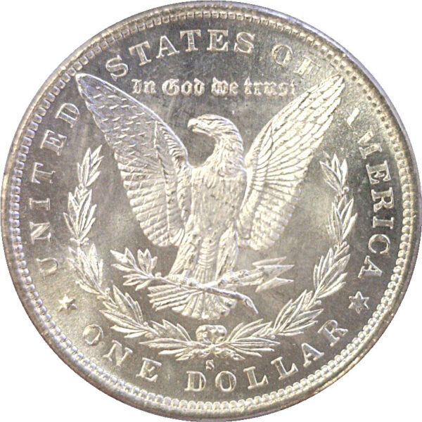 1879-S Morgan Dollar  -  PCGS MS-67+ - Image 3