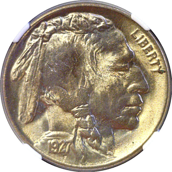 1927 Buffalo Nickel  -  NGC MS-65 - Image 2