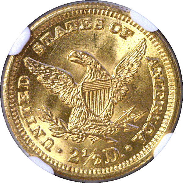 1905 $2 1/2 Liberty.  -   NGC MS-64+ - Image 3