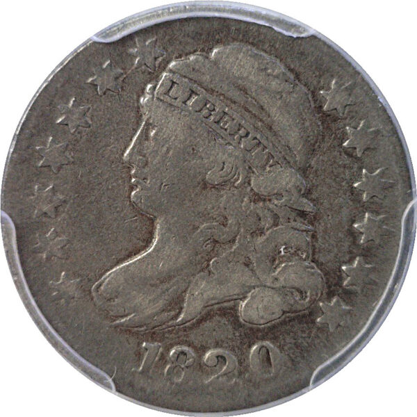 1820 Bust Dime.  -   PCGS VF-30 - Image 2