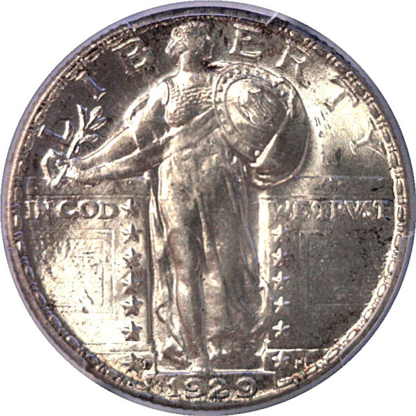 1929-D Standing Liberty Quarter  -  PCGS MS-65 - Image 2
