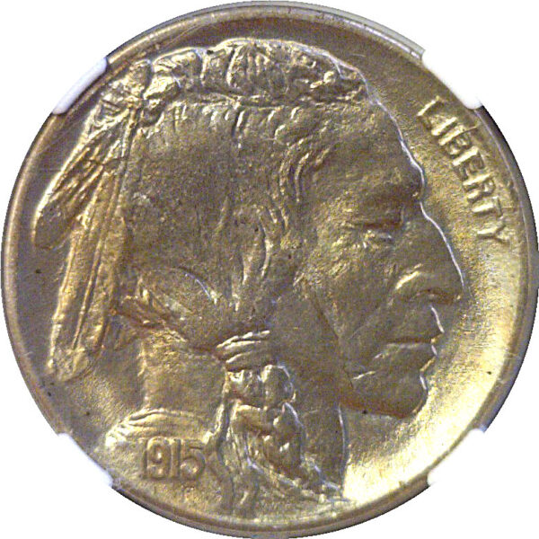 1915-D Buffalo Nickel  -  NGC MS-64 - Image 2