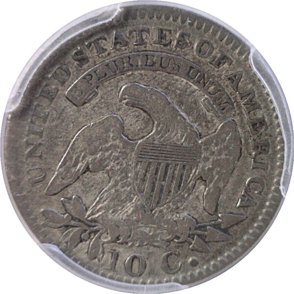 1820 Bust Dime.  -   PCGS VF-30 - Image 3