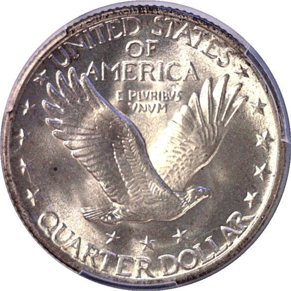 1929-D Standing Liberty Quarter  -  PCGS MS-65 - Image 3