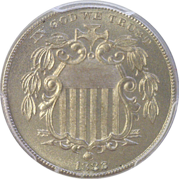 1882 Shield Nickel  -  PCGS PR-64  CAC - Image 2