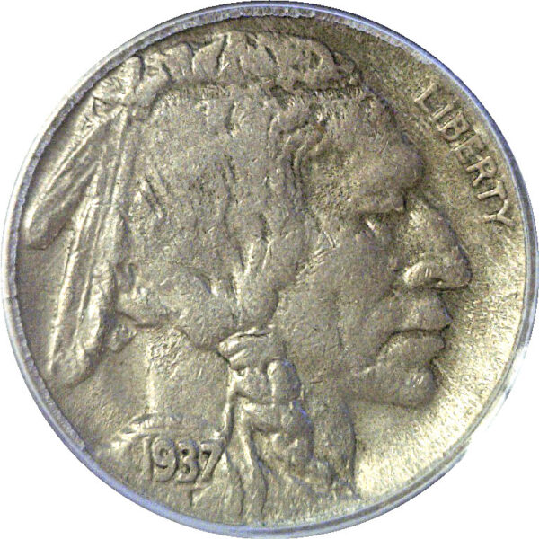 1937-D 3 Legs  -  PCGS XF-45  CAC - Image 2