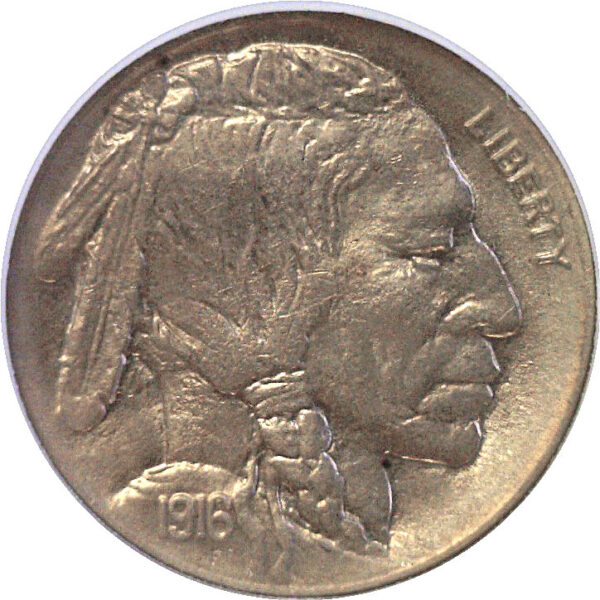 1916-D Buffalo Nickel   -   NGC MS-63 - Image 2