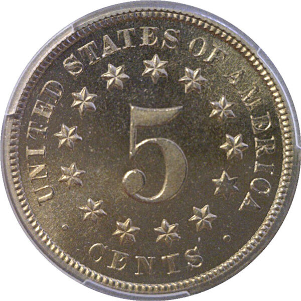 1874 Shield Nickel  -  PCGS PR-66+ CAM - Image 3